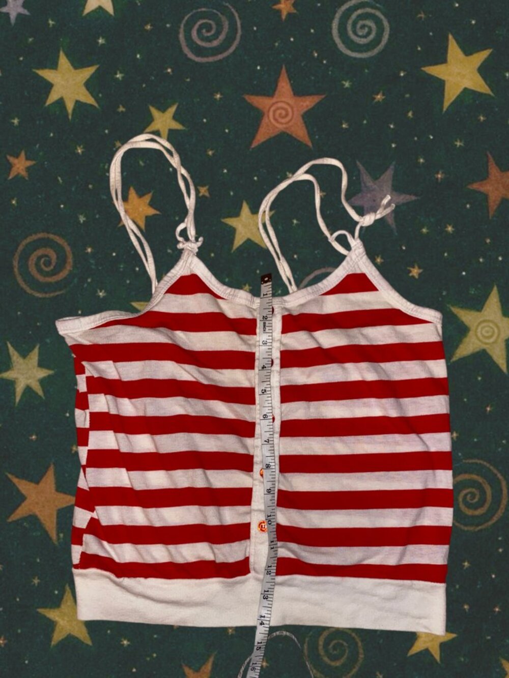 Vintage Striped Tank Top - Picture 3 of 4